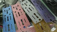 रेसिंग चेसिस के लिए रंगीन कार्बन फाइबर उत्पाद Aramid Kevlar समग्र प्लेट