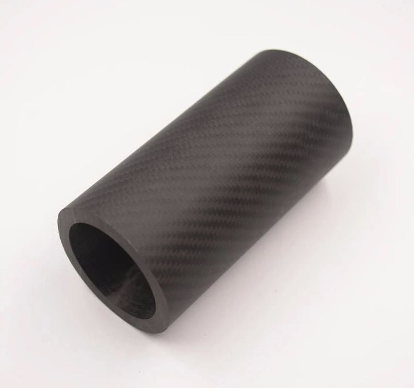 Industry Partscarbon Fiber Tube Single Wall 3K Twill 8mm Fatigue Resistance