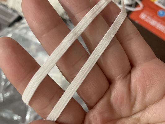 लट फ्लैट फ्लैट 3.0 मिमी प्रदूषण मास्क लोचदार स्ट्रिंग